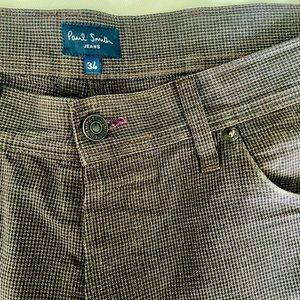 Paul Smith Jeans men’s cotton trousers. Size 34. Straight leg 32
